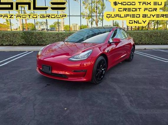 TESLA MODEL 3 2022 5YJ3E1EA0NF293512 image